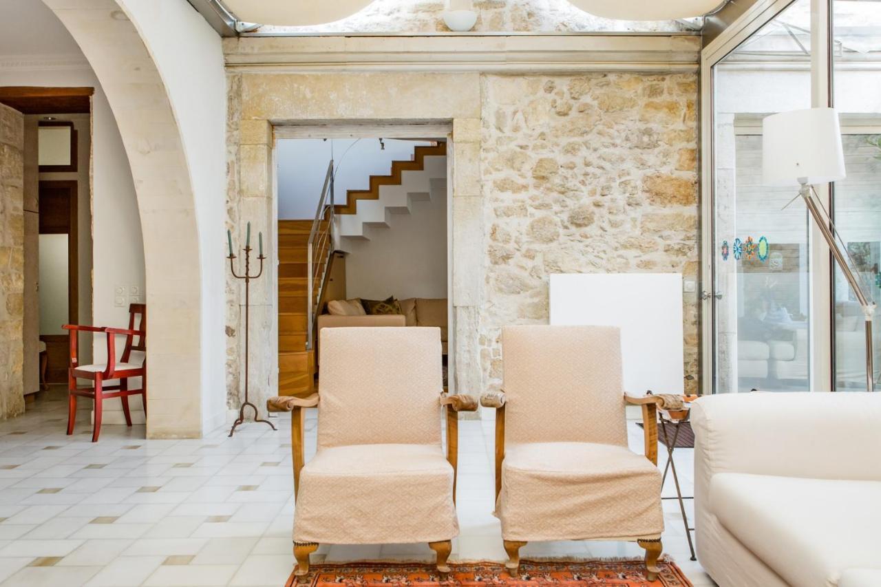 Minimalist Stone Country House Arhánesz Kültér fotó